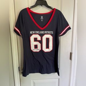NEW ENGLAND PATRIOTS 60 women's shirt NFL Size Large